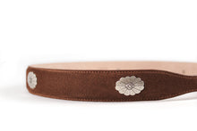 Load image into Gallery viewer, APACHE Tobacco Suede Leather Belt
