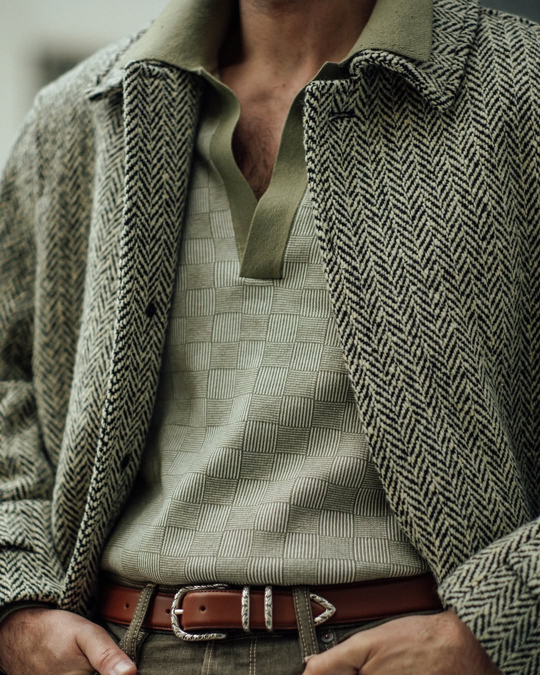 WILD Terra di Siena Calf Leather Belt