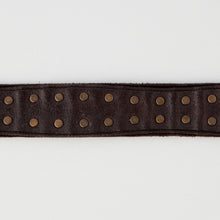 Load image into Gallery viewer, 2702 CR Dark Brown Leather Belt
