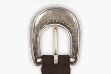 Load image into Gallery viewer, JOSH MID Dark Brown Leather Belt
