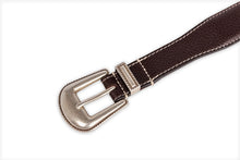 Load image into Gallery viewer, OURAY Dark Brown Leather Belt
