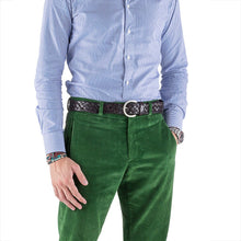 Load image into Gallery viewer, SIENA 40 Chestnut Hand-Braided Leather Belt
